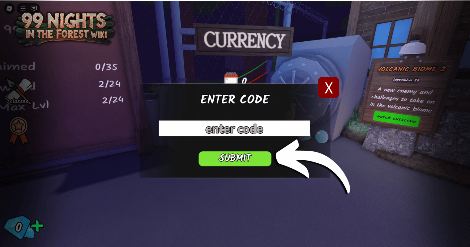 99 Nights in the Forest Codes: Active and Expired 2026