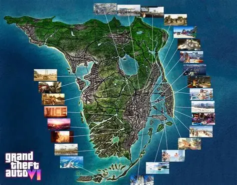GTA 6 Map: Vice City, Leonida and Regions Explained