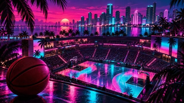 Miami Heat GTA 6 Uniform: Vice City Night Details
